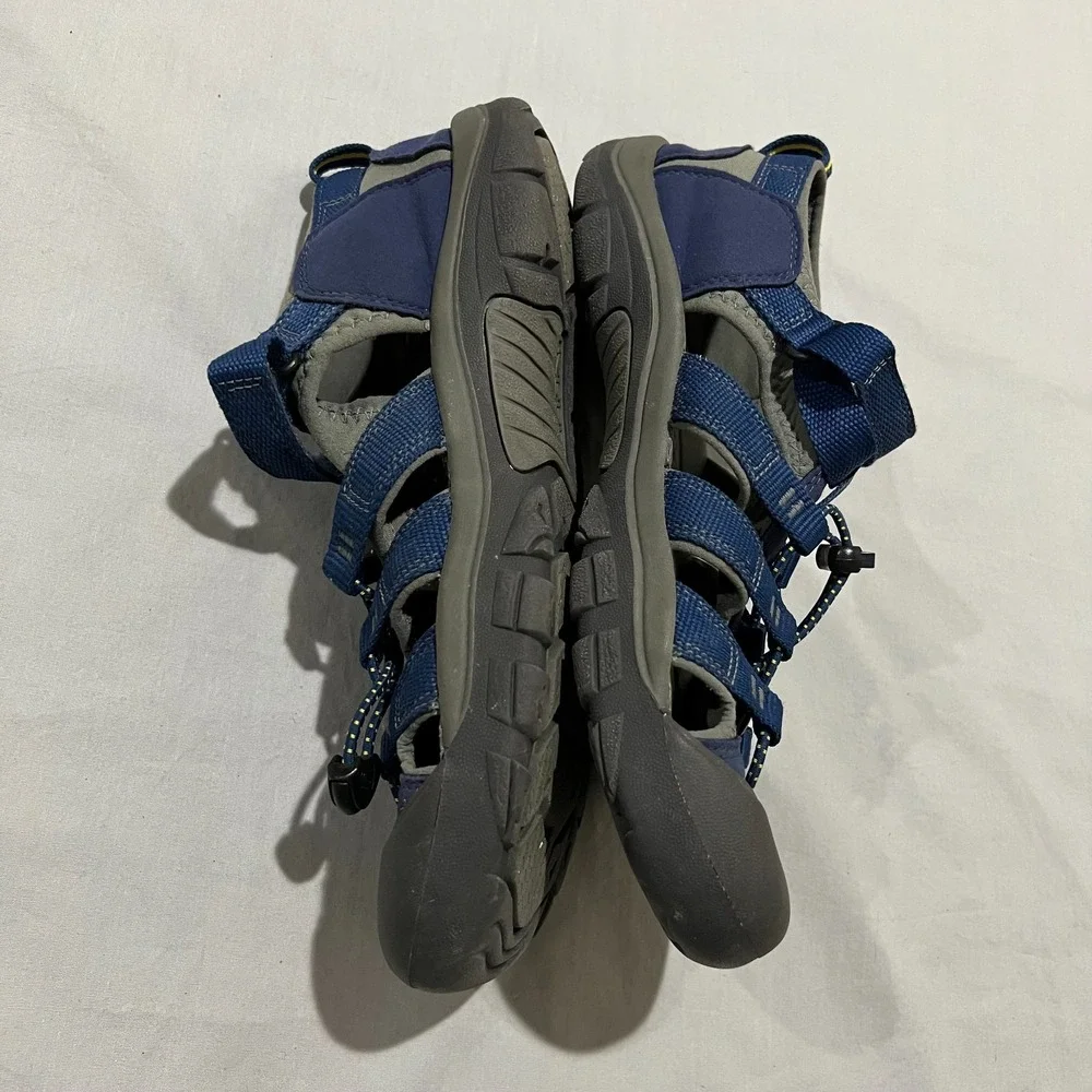 Keen Footwear Mens Blue Grey Newport H2 Athletic Sport Water Sandals Size 7